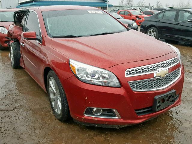 1G11E5SA4DF136734 - 2013 CHEVROLET MALIBU 2LT RED photo 1