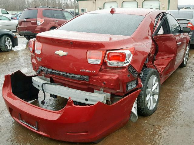 1G11E5SA4DF136734 - 2013 CHEVROLET MALIBU 2LT RED photo 4