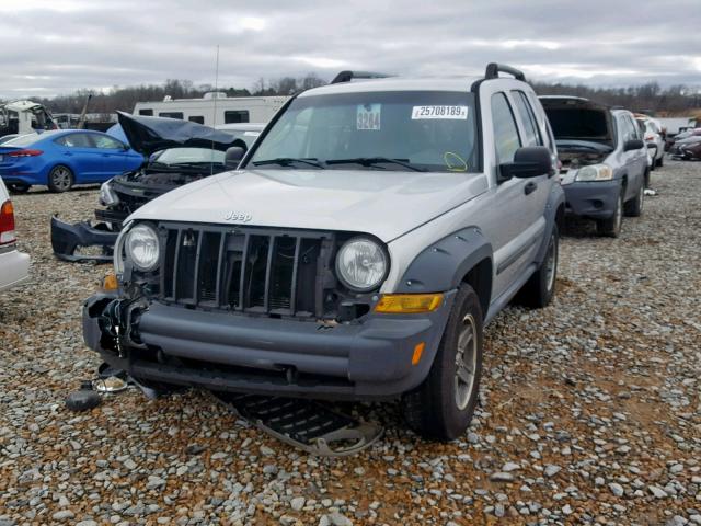 1J4GK38K86W239442 - 2006 JEEP LIBERTY RE GRAY photo 2