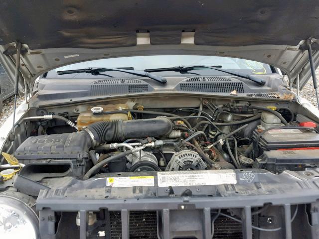 1J4GK38K86W239442 - 2006 JEEP LIBERTY RE GRAY photo 7