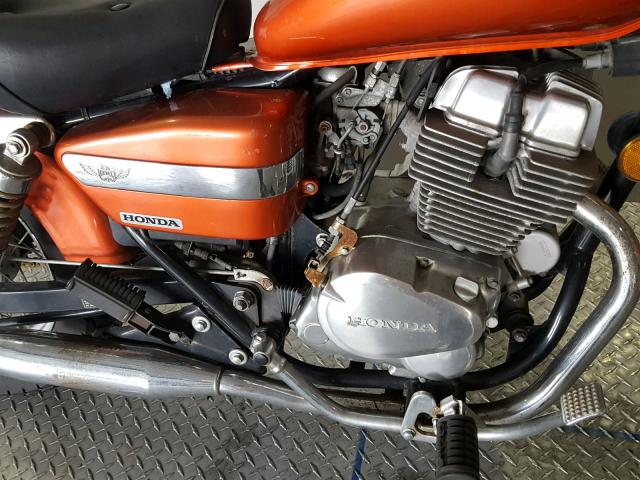 JH2MC13135K100423 - 2005 HONDA CMX250 C ORANGE photo 7