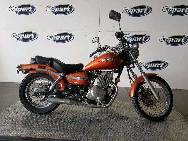 JH2MC13135K100423 - 2005 HONDA CMX250 C ORANGE photo 9