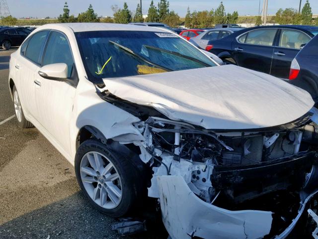 4T1BK1EB8FU149045 - 2015 TOYOTA AVALON XLE WHITE photo 1