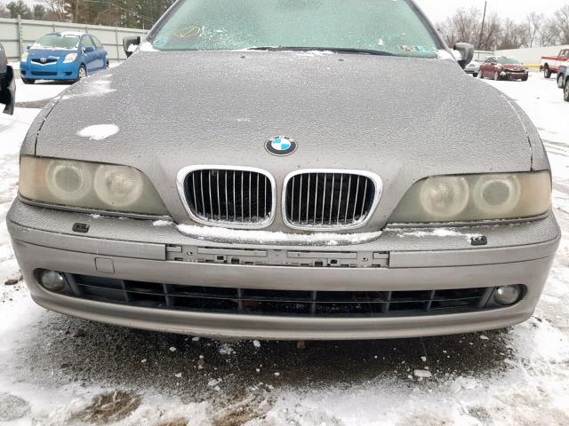 WBADN53422GC98995 - 2002 BMW 540 I GRAY photo 9