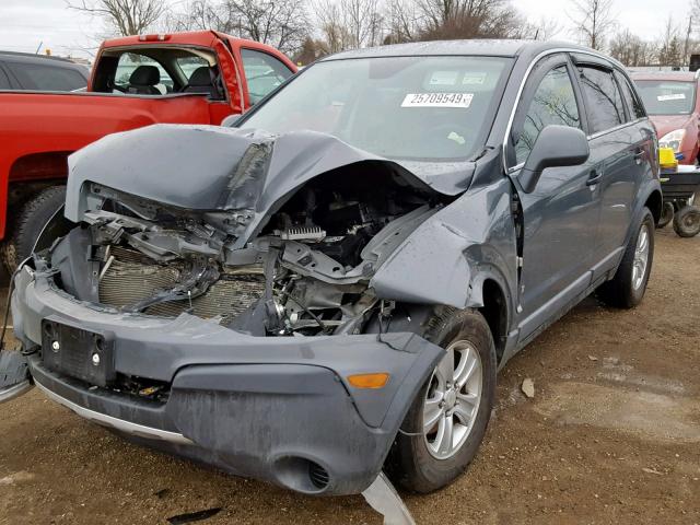 3GSDL43N29S609768 - 2009 SATURN VUE XE GRAY photo 2