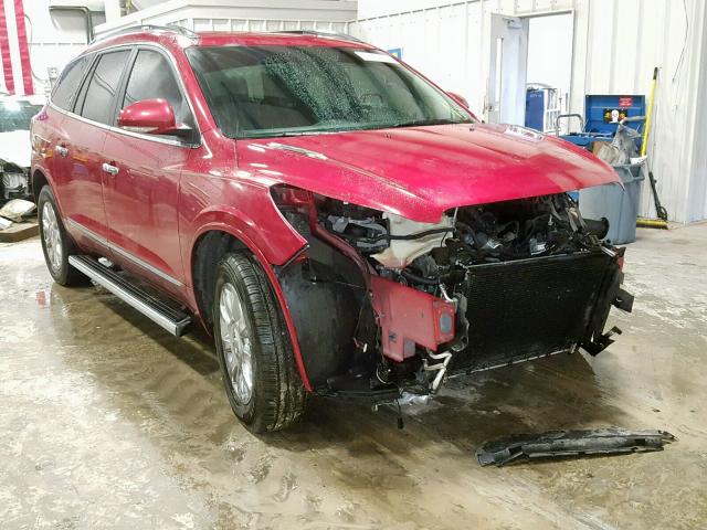 5GAKRDKD3DJ253238 - 2013 BUICK ENCLAVE RED photo 1