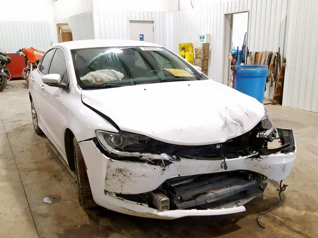 1C3CCCAB3GN112427 - 2016 CHRYSLER 200 LIMITE WHITE photo 1