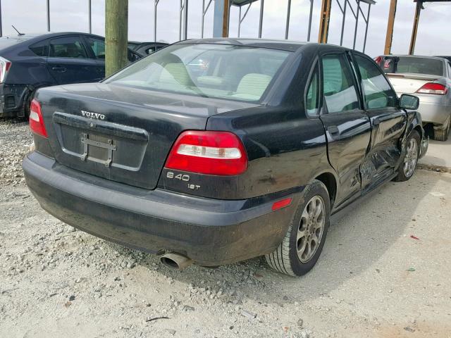 YV1VS29541F669889 - 2001 VOLVO S40 1.9T BLACK photo 4