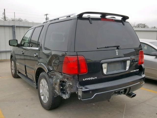 5LMFU27R44LJ24476 - 2004 LINCOLN NAVIGATOR Қара фото 3