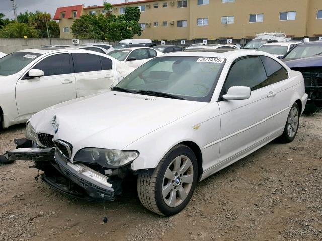 WBABD33496PL09993 - 2006 BMW 325 CI WHITE photo 2