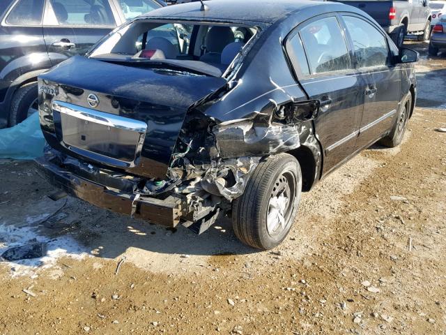 3N1AB6APXAL716442 - 2010 NISSAN SENTRA 2.0 BLACK photo 4