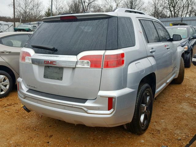 2GKALREK2H6258733 - 2017 GMC TERRAIN DE SILVER photo 4