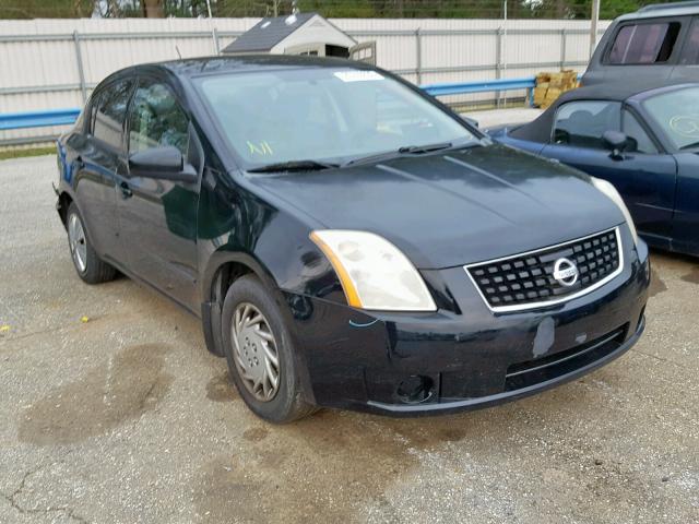 3N1AB61E18L641400 - 2008 NISSAN SENTRA 2.0 BLACK photo 1