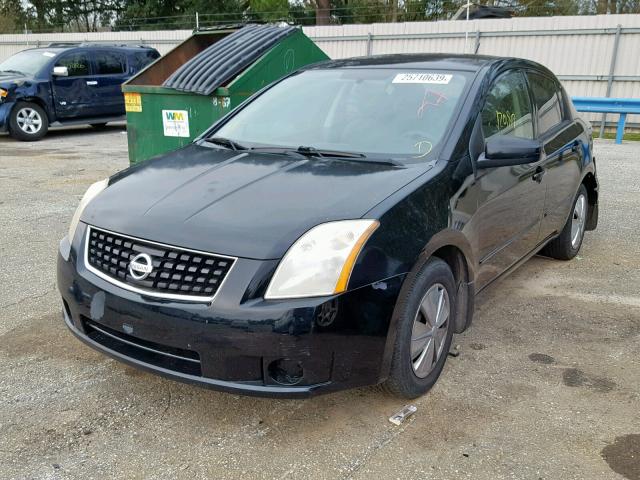 3N1AB61E18L641400 - 2008 NISSAN SENTRA 2.0 BLACK photo 2