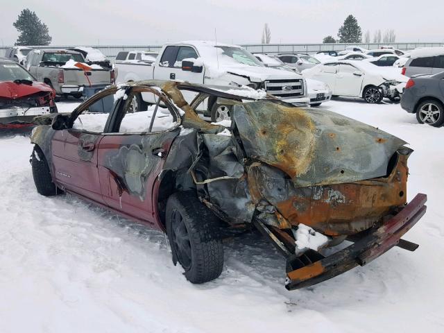 1G2WJ52K1YF292452 - 2000 PONTIAC GRAND PRIX 烧焦的 照片 3