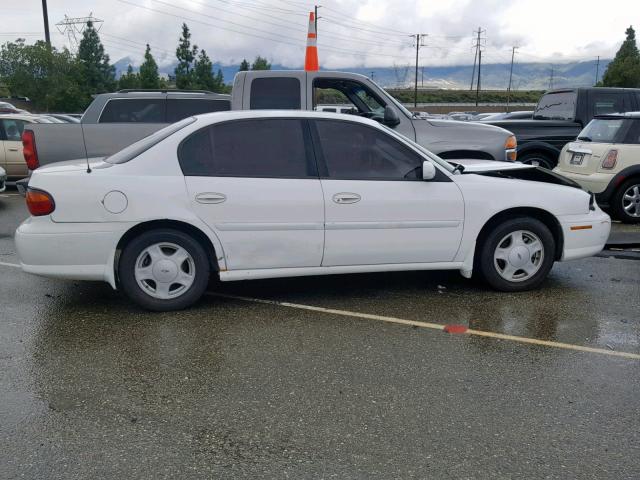 1G1NE52JXY6276293 - 2000 CHEVROLET MALIBU LS WHITE photo 9