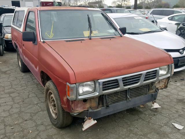 1N6SD11S6NC331882 - 1992 NISSAN TRUCK SHOR RED photo 1