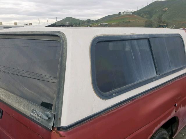1N6SD11S6NC331882 - 1992 NISSAN TRUCK SHOR RED photo 9