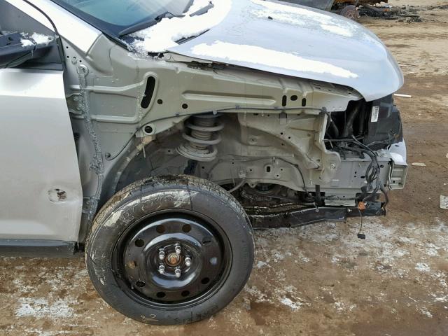 2FMDK3JC8EBB62305 - 2014 FORD EDGE SEL SILVER photo 9