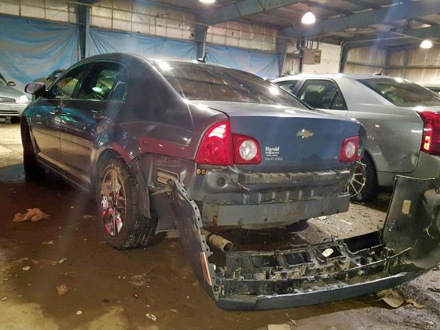 1G1ZH57B894199575 - 2009 CHEVROLET MALIBU 1LT GRAY photo 3