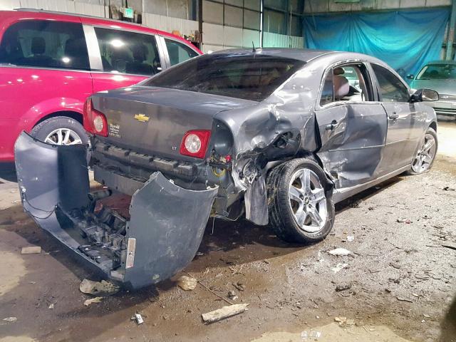 1G1ZH57B894199575 - 2009 CHEVROLET MALIBU 1LT GRAY photo 4
