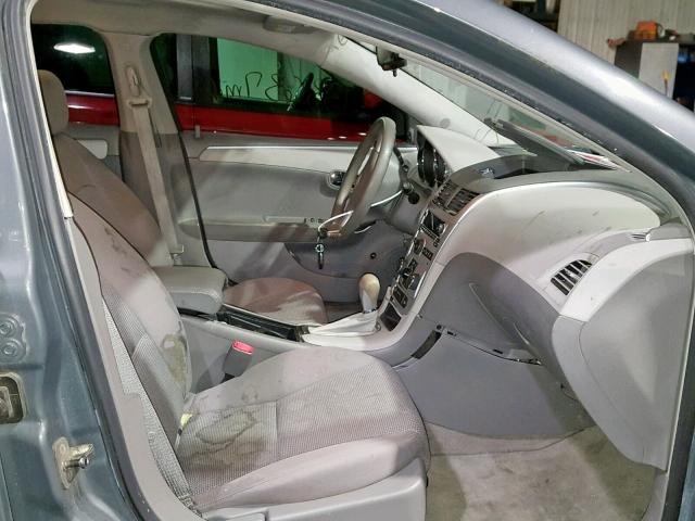 1G1ZH57B894199575 - 2009 CHEVROLET MALIBU 1LT GRAY photo 5