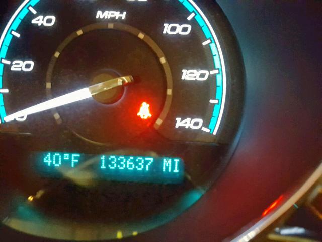 1G1ZH57B894199575 - 2009 CHEVROLET MALIBU 1LT GRAY photo 8