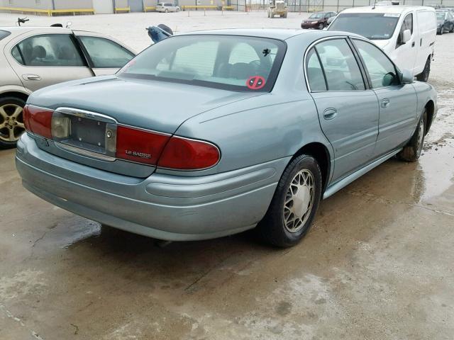 1G4HP54KX34146874 - 2003 BUICK LESABRE CU BLUE photo 4