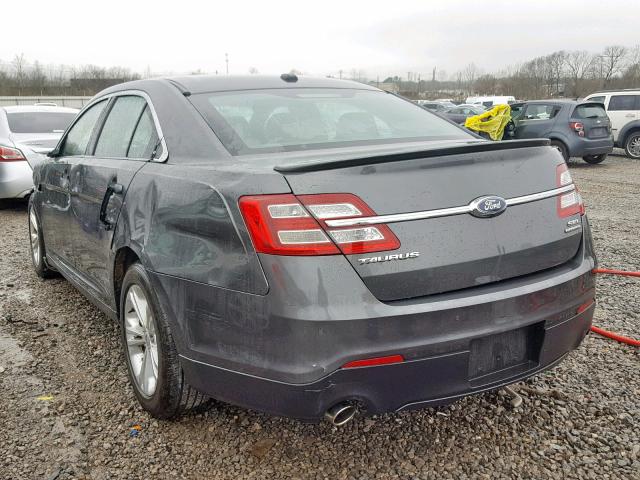 1FAHP2E81GG144026 - 2016 FORD TAURUS SEL GRAY photo 3