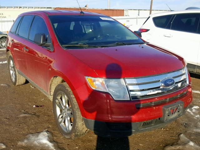 2FMDK3GC6ABB20085 - 2010 FORD EDGE SE RED photo 1