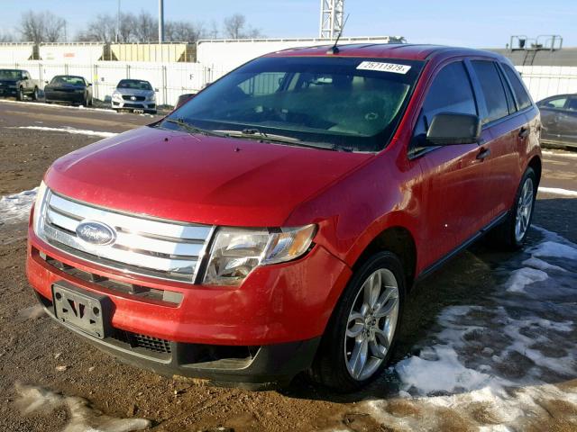 2FMDK3GC6ABB20085 - 2010 FORD EDGE SE RED photo 2