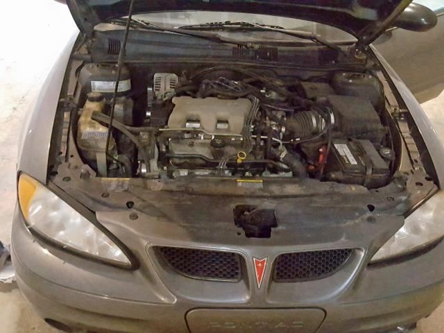 1G2NF52E14M527672 - 2004 PONTIAC GRAND AM S GRAY photo 7