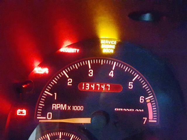 1G2NF52E14M527672 - 2004 PONTIAC GRAND AM S GRAY photo 8