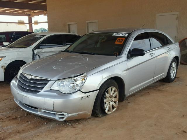 1C3CC4FB7AN207515 - 2010 CHRYSLER SEBRING TO SILVER photo 2