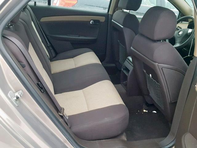 1G1ZG57B38F212996 - 2008 CHEVROLET MALIBU LS TAN photo 6