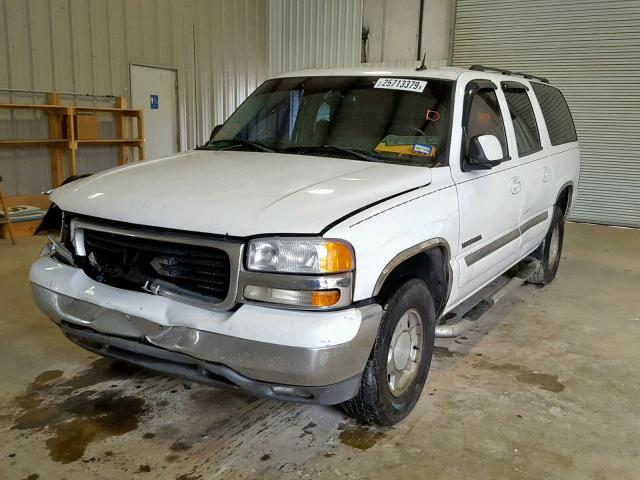 3GKEC16Z85G258721 - 2005 GMC YUKON XL C WHITE photo 2