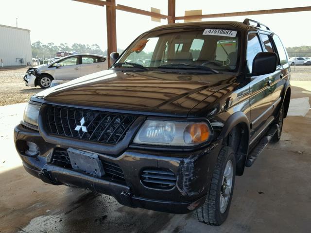 JA4LS21H73J005244 - 2003 MITSUBISHI MONTERO SP BLACK photo 2