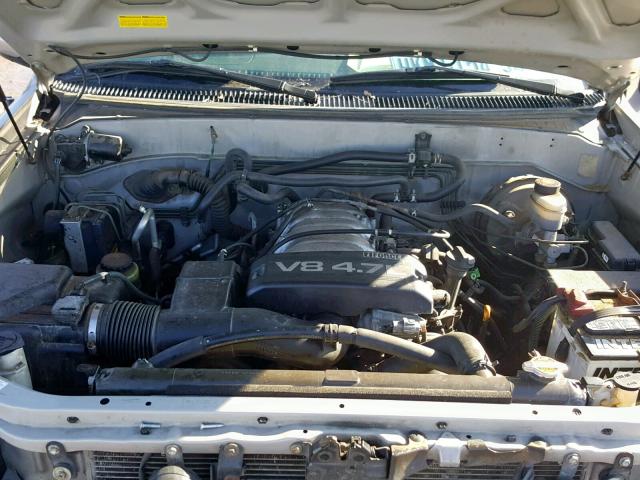 5TDBT48A92S117659 - 2002 TOYOTA SEQUOIA LI GRAY photo 7