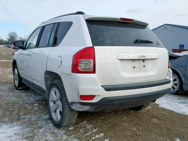 1J4NT1FB2BD299119 - 2011 JEEP COMPASS SP თეთრი ფოტო 3