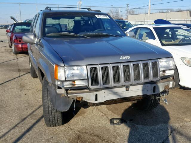 1J4GZ78Y3VC746398 - 1997 JEEP GRAND CHER GRAY photo 1