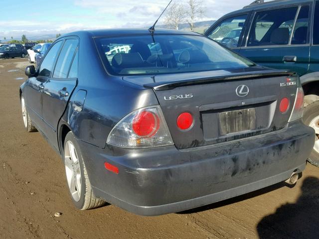 JTHBD192350101594 - 2005 LEXUS IS 300 GRAY photo 3