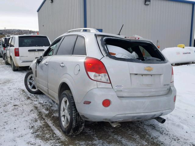 3GNFL4E59CS638314 - 2012 CHEVROLET CAPTIVA SP SILVER photo 3