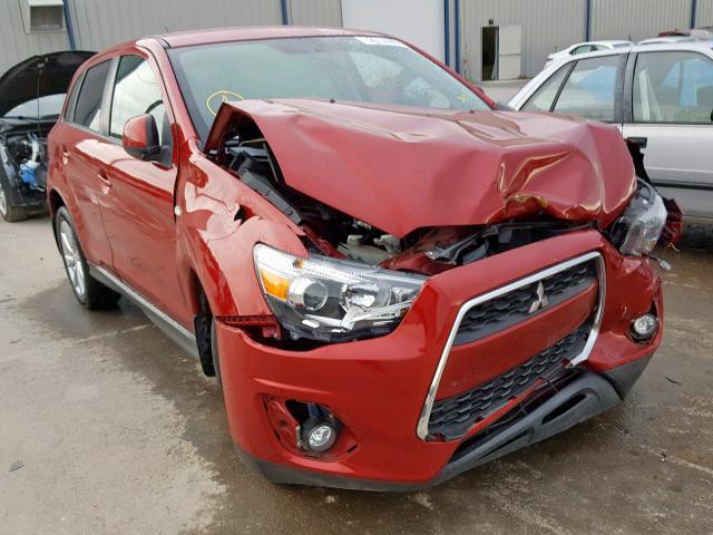 4A4AP3AU0FE054440 - 2015 MITSUBISHI OUTLANDER RED photo 1