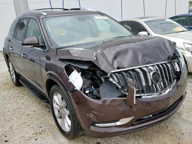 5GAKRCKDXFJ366388 - 2015 BUICK ENCLAVE BROWN photo 1