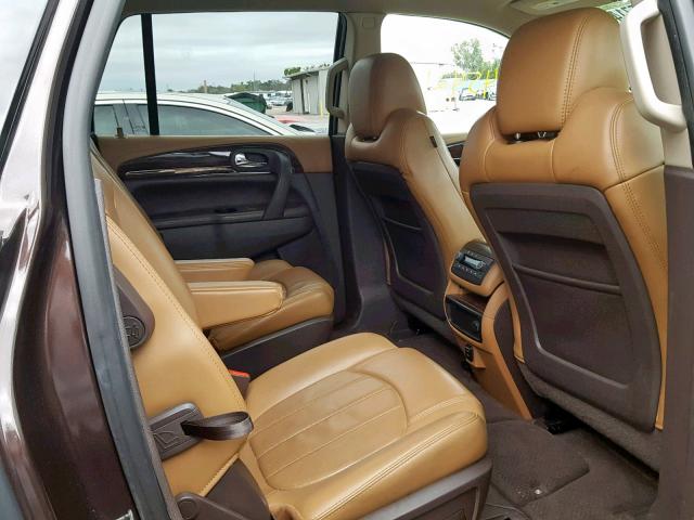 5GAKRCKDXFJ366388 - 2015 BUICK ENCLAVE BROWN photo 6