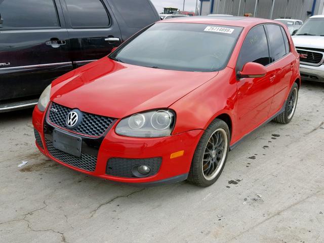 WVWHV71K17W113329 - 2007 VOLKSWAGEN NEW GTI RED photo 2