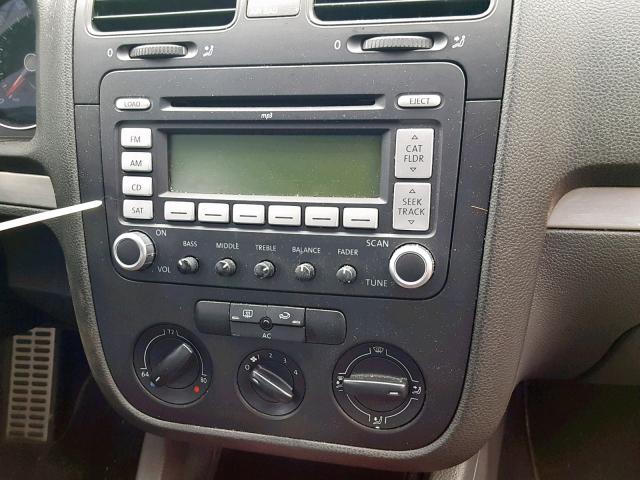 WVWHV71K17W113329 - 2007 VOLKSWAGEN NEW GTI RED photo 9