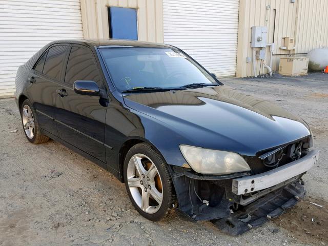 JTHBD192040084185 - 2004 LEXUS IS 300 BLACK photo 1