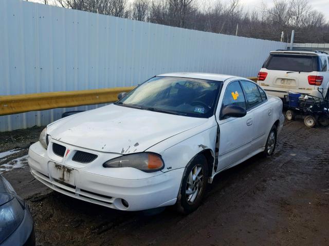 1G2NF52EX4M534538 - 2004 PONTIAC GRAND AM S WHITE photo 2