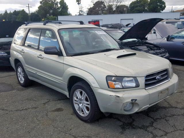 JF1SG69605H745179 - 2005 SUBARU FORESTER 2 GOLD photo 1